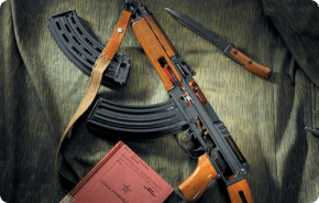 Start of the production of model 58 submachine guns