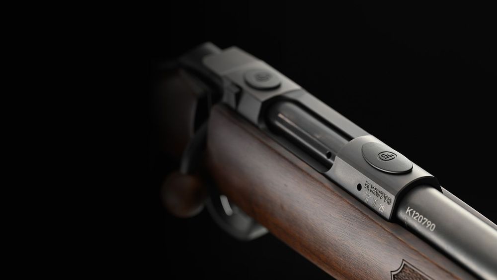 Steel receiver with Remington-style mounting interface