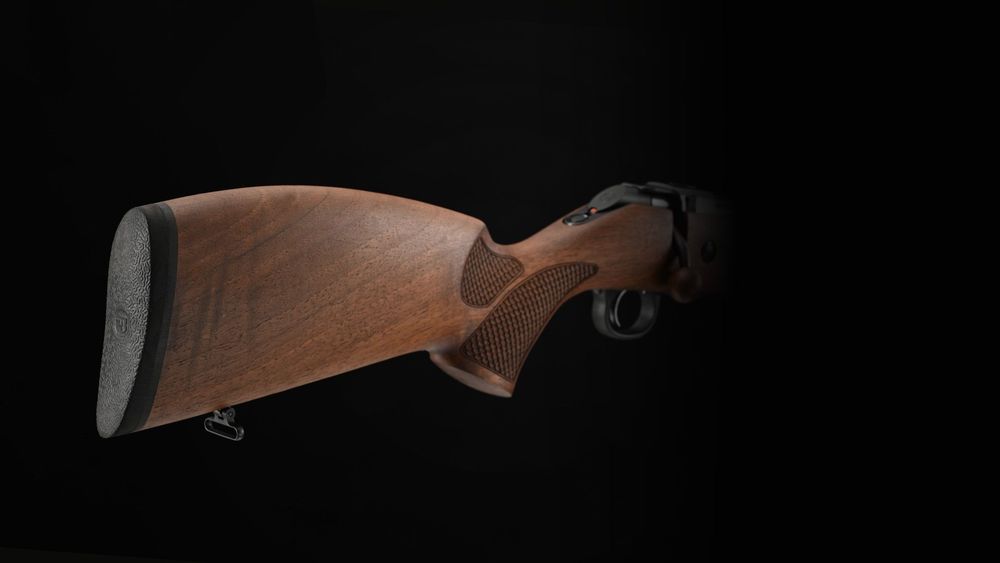 LUX walnut stock with cheek piece