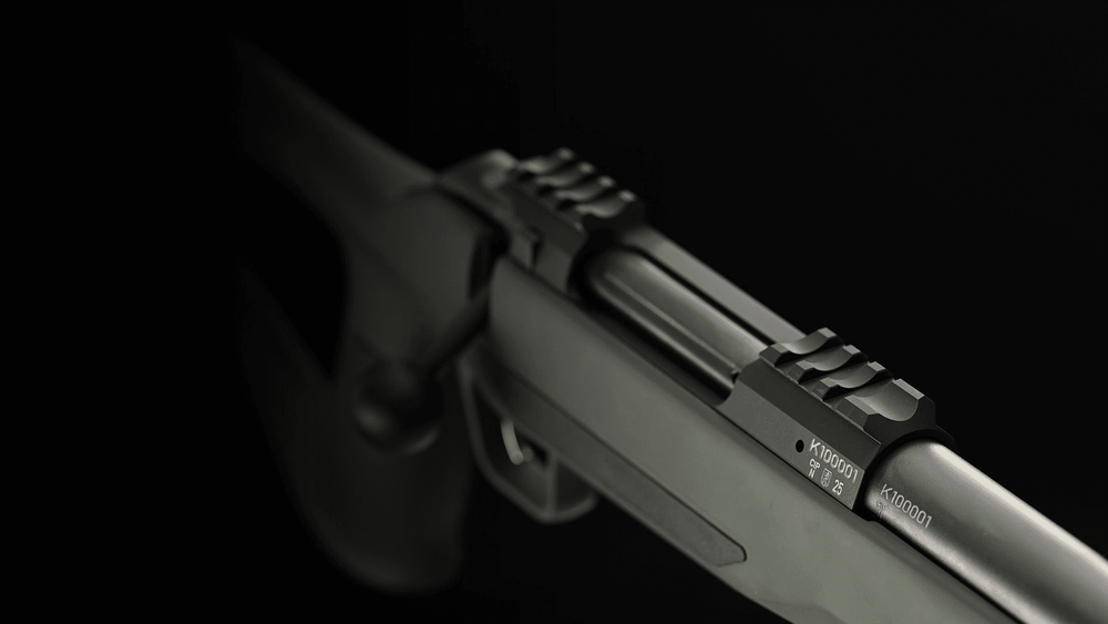 Duralumin receiver with Weaver rail