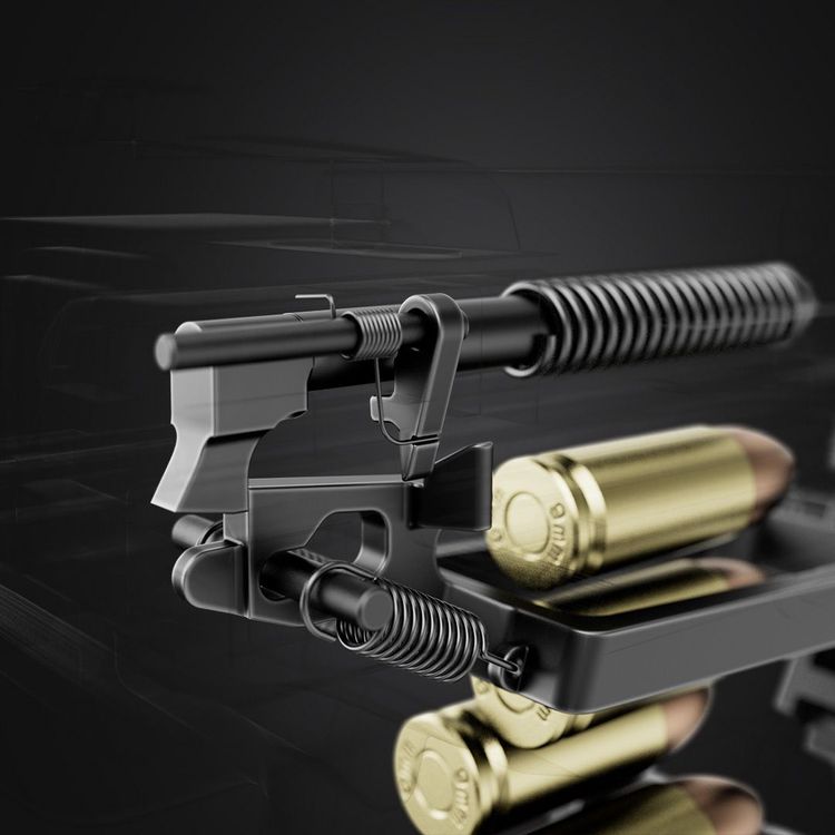 Automatic firing pin block